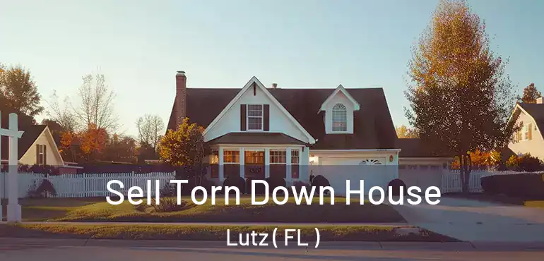  Sell Torn Down House Lutz ( FL )