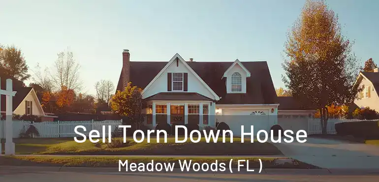 Sell Torn Down House Meadow Woods ( FL )
