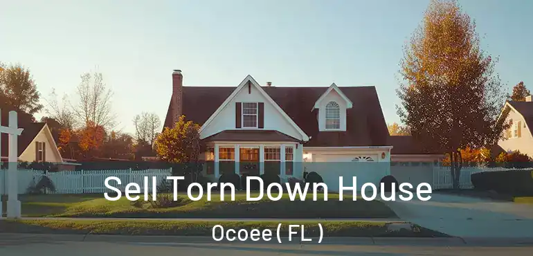  Sell Torn Down House Ocoee ( FL )