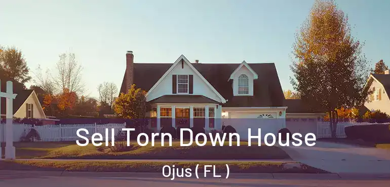  Sell Torn Down House Ojus ( FL )