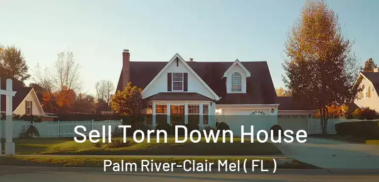 Sell Torn Down House Palm River-Clair Mel ( FL )