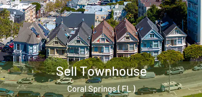  Sell Townhouse Coral Springs ( FL )