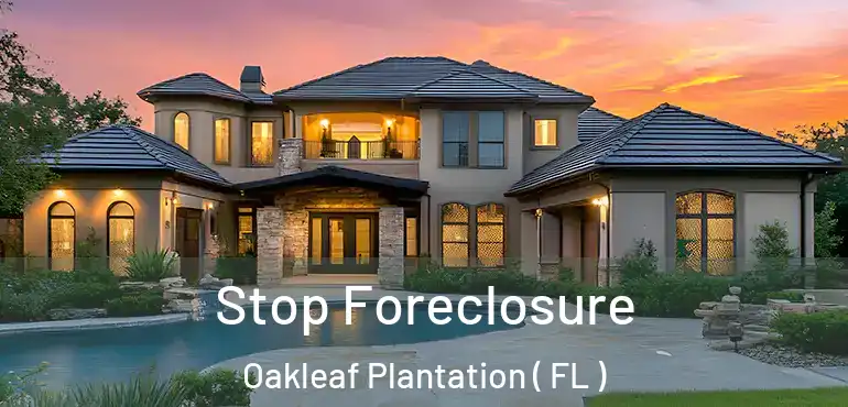  Stop Foreclosure Oakleaf Plantation ( FL )