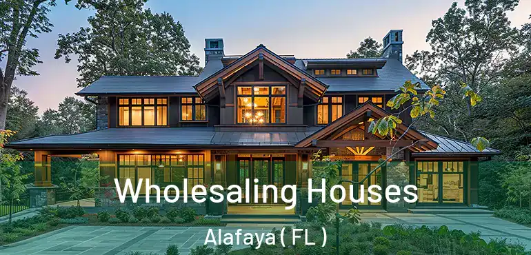  Wholesaling Houses Alafaya ( FL )