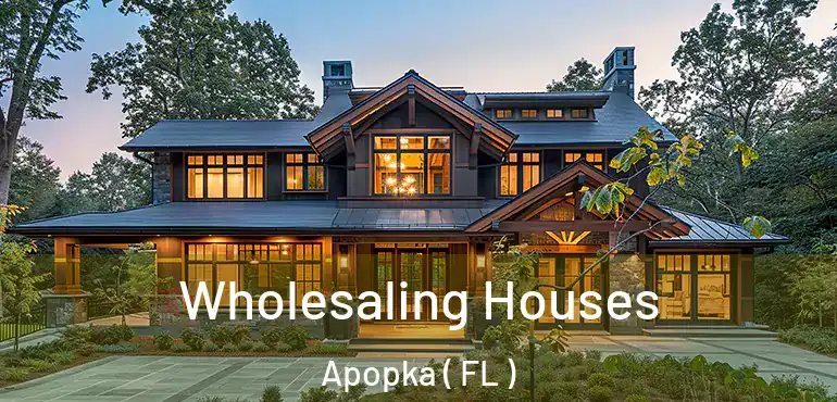  Wholesaling Houses Apopka ( FL )