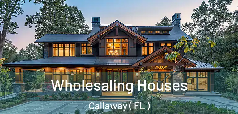  Wholesaling Houses Callaway ( FL )