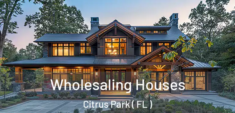  Wholesaling Houses Citrus Park ( FL )
