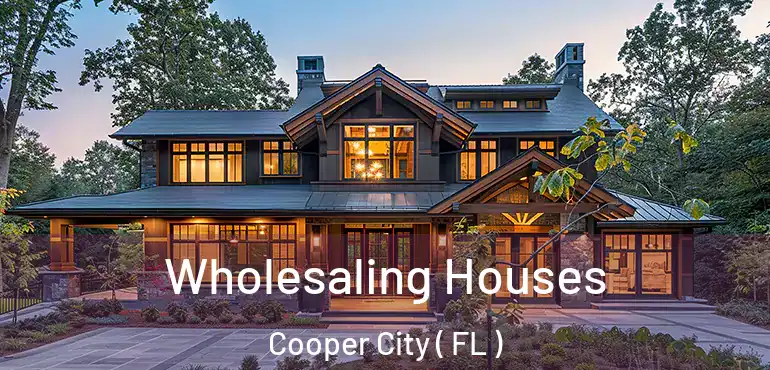  Wholesaling Houses Cooper City ( FL )