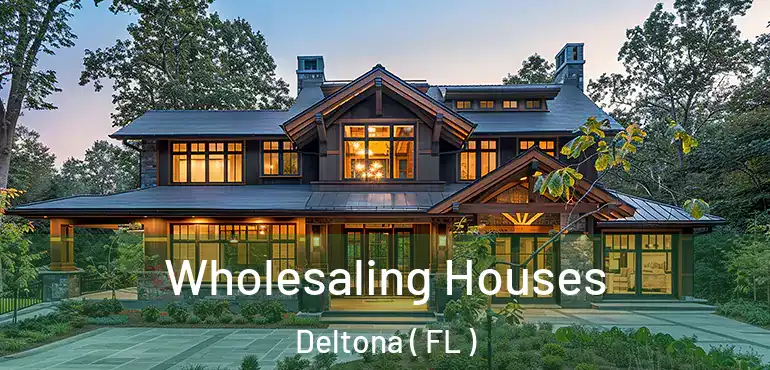 Wholesaling Houses Deltona ( FL )