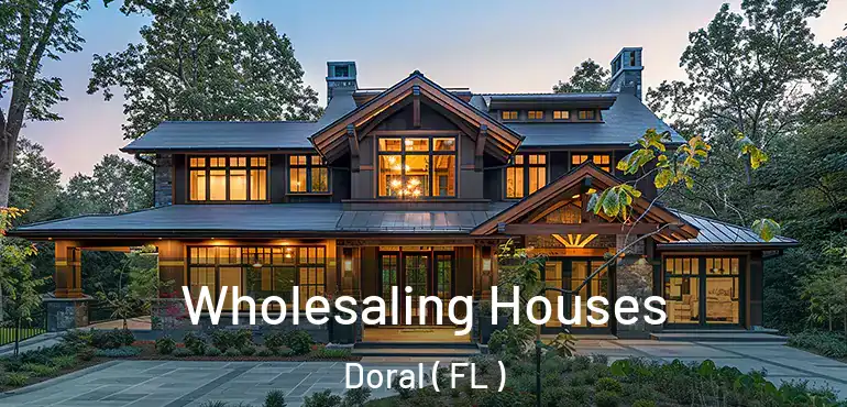 Wholesaling Houses Doral ( FL )