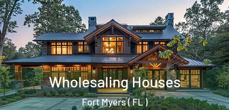  Wholesaling Houses Fort Myers ( FL )
