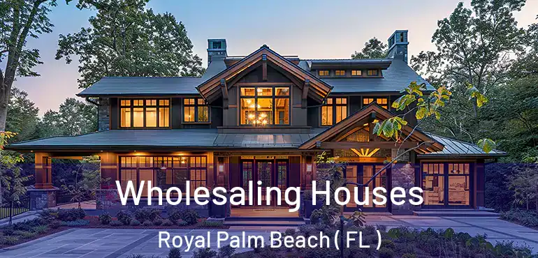  Wholesaling Houses Royal Palm Beach ( FL )