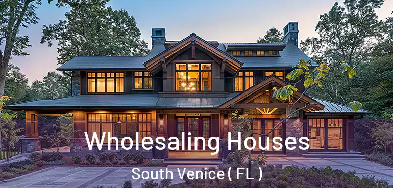  Wholesaling Houses South Venice ( FL )