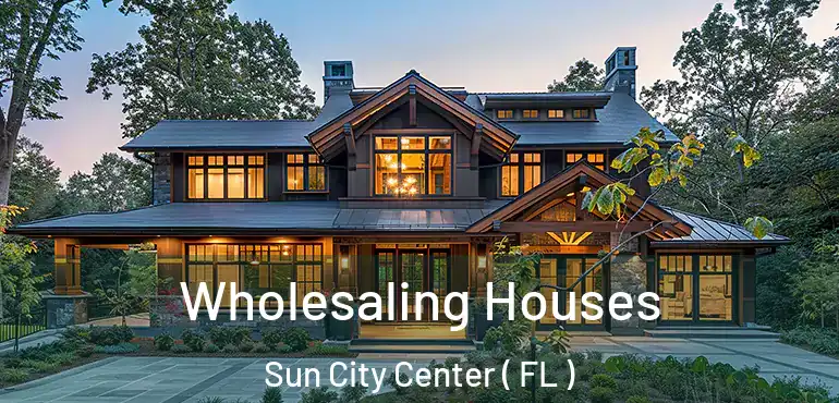  Wholesaling Houses Sun City Center ( FL )